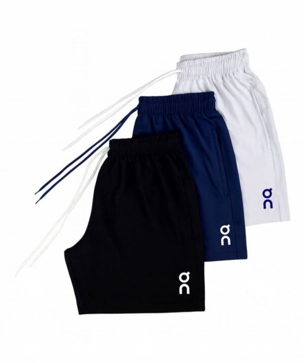 BRINDE EXCLUSIVO – Kit com 3 Shorts Esportivos com Logo